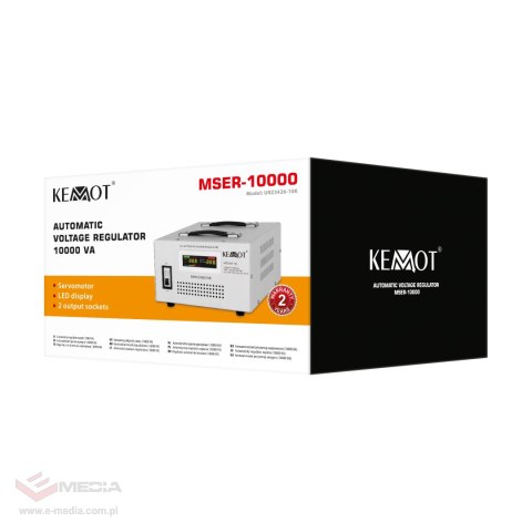 Automatyczny stabilizator napięcia KEMOT MSER-10000 (10000 VA, serwomotor)