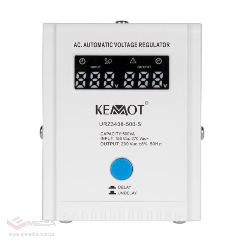 Automatyczny stabilizator napięcia KEMOT SER-1000-S , precyzja 8%