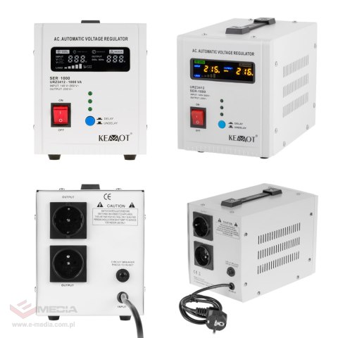 Automatyczny stabilizator napięcia KEMOT SER-1000