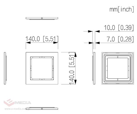 PANEL MONTAŻOWY VTM78 DAHUA