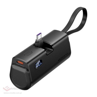 Powerbank Vention wyświetlacz LED 4800mAh 22.5W FHQB0 (czarny)