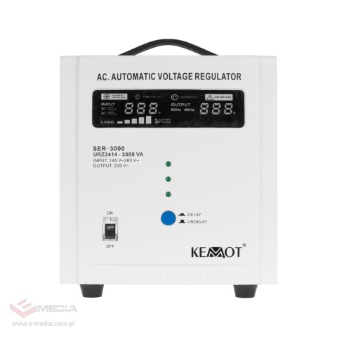 Automatyczny stabilizator napięcia KEMOT SER-3000