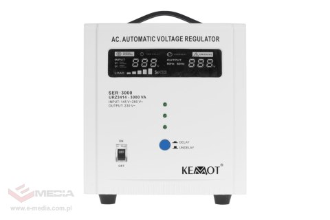 Automatyczny stabilizator napięcia KEMOT SER-3000
