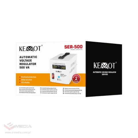 Automatyczny stabilizator napięcia KEMOT SER-500