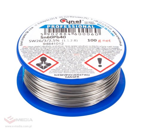 Cyna 1.2mm/100g Sn60Pb40 CYNEL