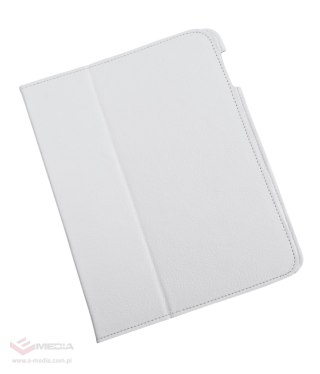 Etui dedykowane do Apple iPad 2 skóra białe naturalna