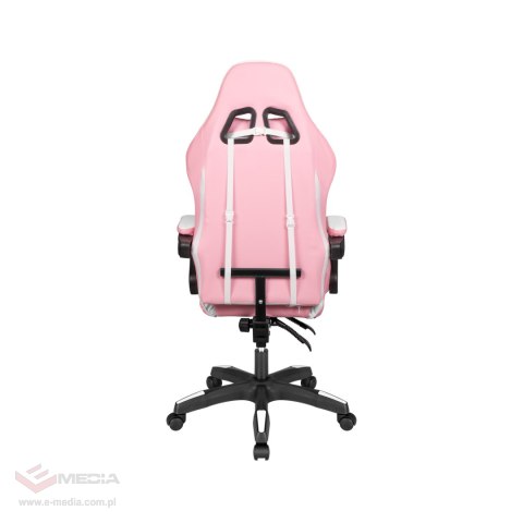 Fotel gamingowy Kruger&Matz GX-150 Biało-różowy