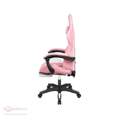 Fotel gamingowy Kruger&Matz GX-150 Biało-różowy