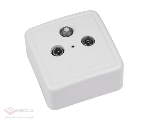 Gniazdo abonenckie TV-SAT SS3-2007 końcowe