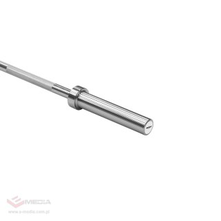 Gryf olimpijski prosty 50 mm, sztanga olimpijska 150cm 9kg REBEL ACTIVE