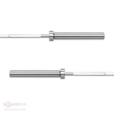 Gryf olimpijski prosty 50 mm, sztanga olimpijska 180cm 11.5kg REBEL ACTIVE