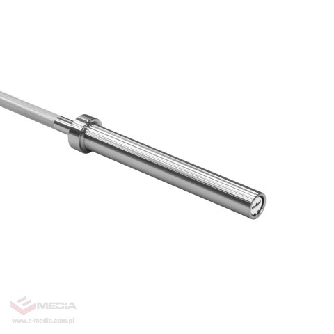 Gryf olimpijski prosty 50 mm z łożyskami, sztanga olimpijska z łożyskami 220cm 20kg REBEL ACTIVE