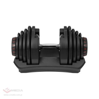 Hantel żeliwny regulowany automat 40 kg REBEL ACTIVE