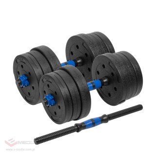 Hantle bitumiczne regulowane z łącznikiem 2x10kg REBEL ACTIVE