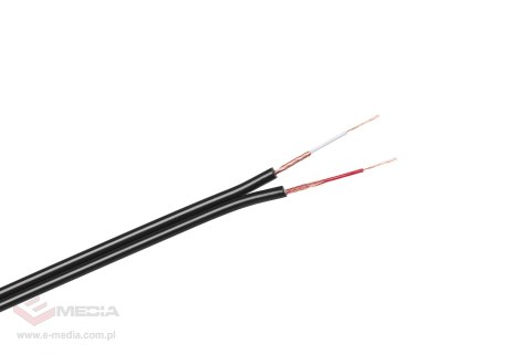 Kabel 2 x RCA-3mm czarny