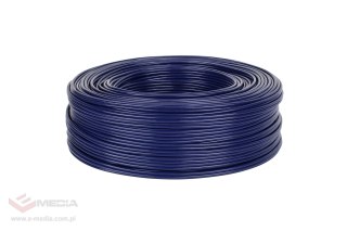 Kabel 2 x RCA-4mm niebieski