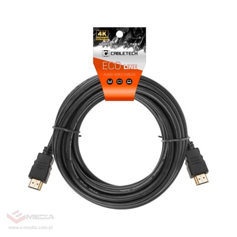 Kabel HDMI - HDMI 2.0 4K 10m Cabletech Eco Line
