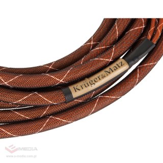 Kabel głośnikowy 3.0m Kruger&Matz (wtyki banan)