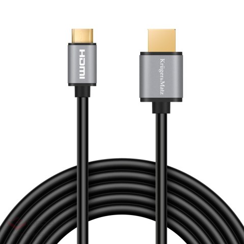 Kabel HDMI - mini HDMI 1.8m Kruger&Matz Basic