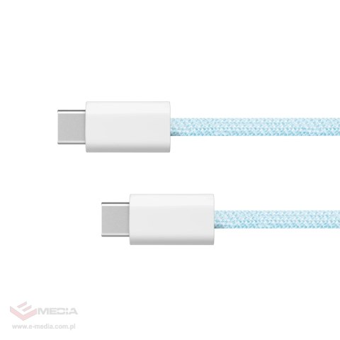 Kabel USB typu C - USB typu C 100 W 1,5 m niebieski Kruger&Matz Basic