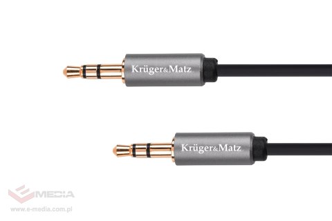 Kabel jack 3.5 wtyk stereo - 3.5 wtyk stereo 3m Kruger&Matz Basic