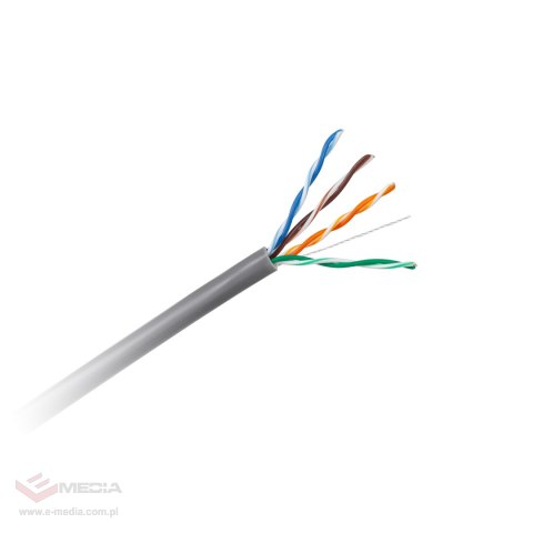 Kabel komputerowy miedziany UTP Cat5e CABLETECH