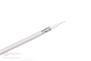 Kabel koncentryczny F690BV A biały szpula 305m
