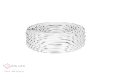 Kabel koncentryczny R-TV RG-59 200m/box biały