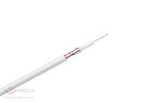 Kabel koncentryczny R-TV RG-59 200m/box biały