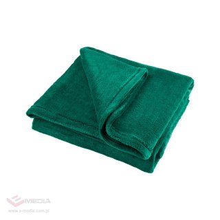 Koc polarowy 150x200 cm TEESA - zielony