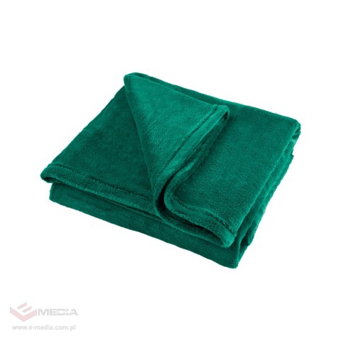Koc polarowy 150x200 cm TEESA - zielony