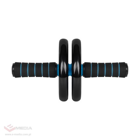 Kółko podwójne, roller do ćwiczeń mięśni brzucha AB Wheel AB-2 , REBEL ACTIVE