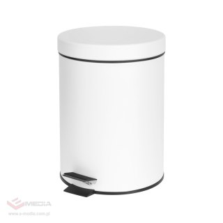 Kosz na śmieci łazienkowy 3 l (biały)