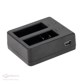 Ładowarka baterii do kamer sportowych KM0291/KM0292
