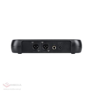 Mikrofon VHF 2 kanały WR-358LD (1 x mik. do ręki + 1x klip)