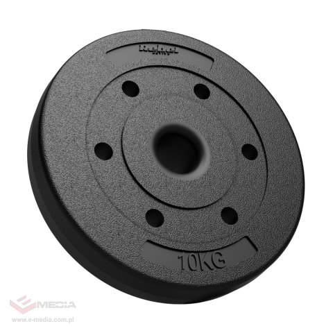 Obciążenie bitumiczne olimpijskie zestaw 2x10kg, otwór 51mm , REBEL ACTIVE