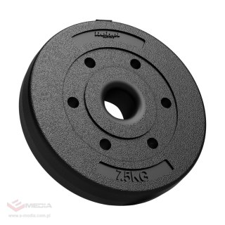 Obciążenie bitumiczne olimpijskie zestaw 2x7.5kg, otwór 51mm , REBEL ACTIVE