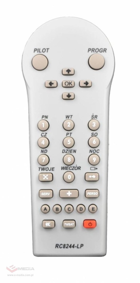 Pilot do Cyfry + RC8244 szary