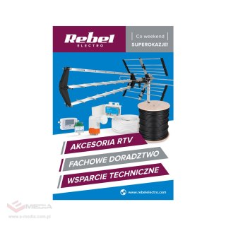 Plakat Rebel Electro - Akcesoria RTV