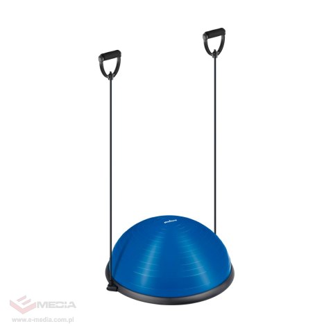 Półpiłka do balansowania, trener równowagi 58cm + pompka, REBEL ACTIVE