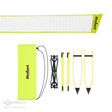 Składana siatka do badmintona i innych sportów Rebel Active