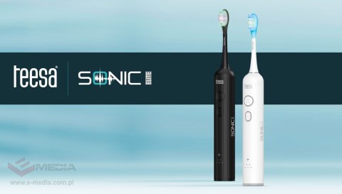 Soniczna szczoteczka do zębów Teesa Sonic Elite biała