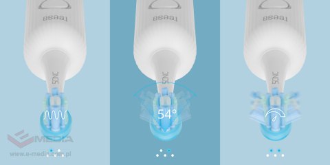 Soniczna szczoteczka do zębów Teesa Sonic Elite czarna