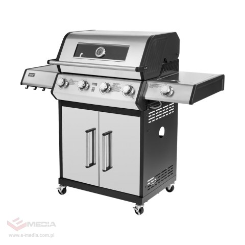 Teesa BBQ 5006 MASTER grill gazowy - 5 palników- miejsce na butlę