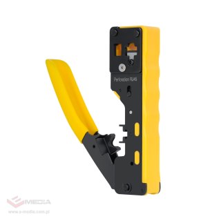 Zaciskarka wtyków przelotowych RJ45/RJ12
