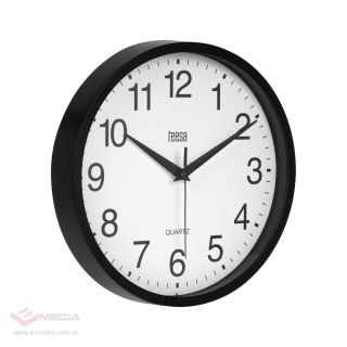 Zegar ścienny 25 cm czarny