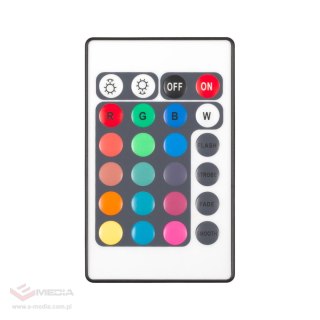 Zestaw oświetleniowy LED (sznur LED RGB, kontroler kolorów, zasilacz)