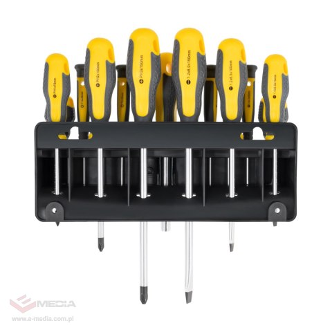 Zestaw śrubokrętów Rebel 11szt