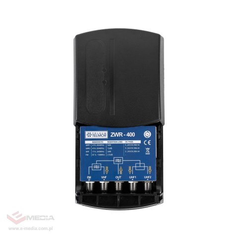 Zwrotnica VHF/UHF ZWR-400 Telkom Telmor
