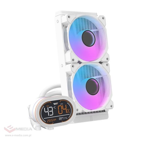 Chłodzenie wodne do procesora Darkflash DH240D (biały)